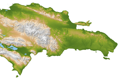 Topo map Domonican Republic free download Raster Relief map of the Dominican Republic, exact scale, the ability to bind to the coordinates.
Only terrain without roads. For the design, printing. 
Editable map. 
Free Download.
JPEG Hi-Res >>>