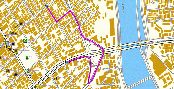 preview Santo Domingo GPS map